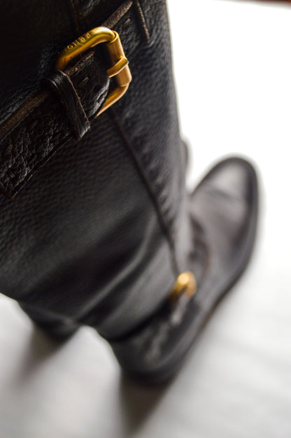 Fendi Leather Brown Boots