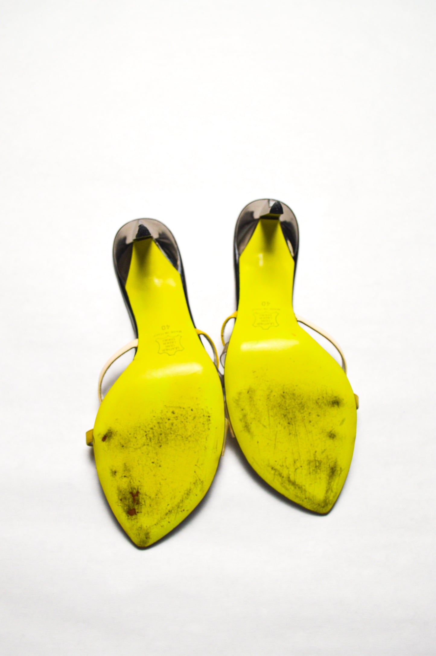 Patent Leather Emilio Pucci Spelling Mules