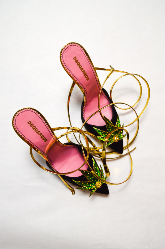 Dsquared2 Marija Leaf Sandals