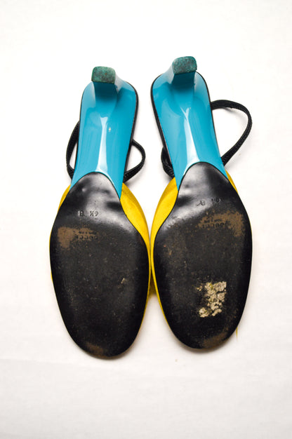 Gucci Spring 1999 Tom Ford Iconic Runway Slingback Mules
