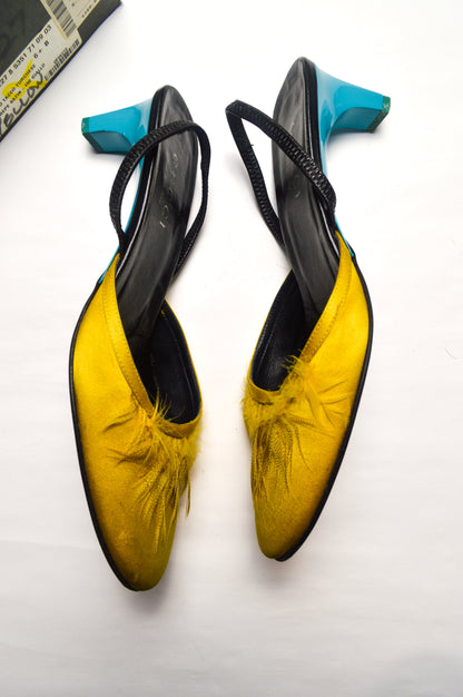 Gucci Spring 1999 Tom Ford Iconic Runway Slingback Mules